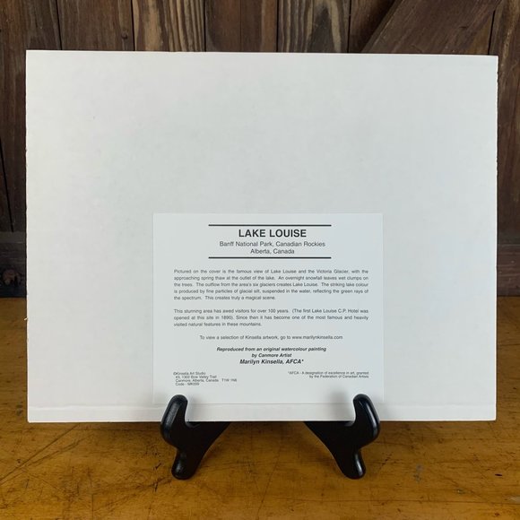 Marilyn Kinsella Lake Louise Banff National Print - Picture 8 of 9